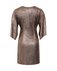 Платье мини из трикотажа с золотым узором www.EkaterinaSmolina.ru