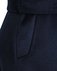  Пальто с юбкой полусолнце и английским воротником цвета индиго www.EkaterinaSmolina.ru