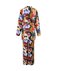 Комплект кимоно и брюки  принт "Лица" www.EkaterinaSmolina.ru