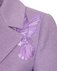Пальто цвета лаванды с вышивкой "Колибри" www.EkaterinaSmolina.ru