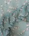 Платье голубое шифоновое с воланами с бантом www.EkaterinaSmolina.ru